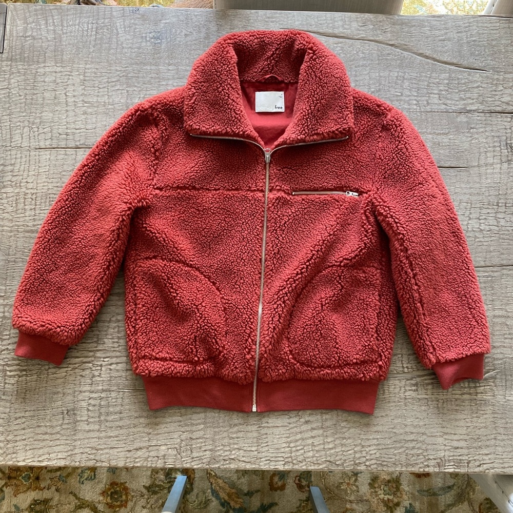 Aritzia Wilfred Free The Teddy Jacket Size M